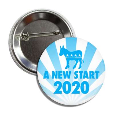 a new start democrat republican rays blue button