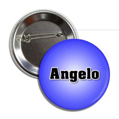 angelo male name blue button