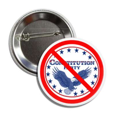 anti constitution party eagle red slash button
