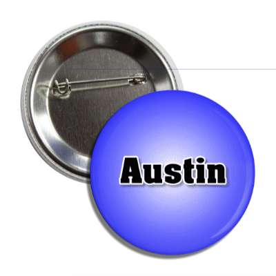 austin male name blue button