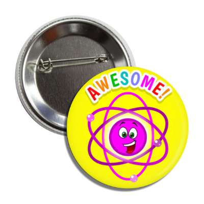 awesome smiley atom button