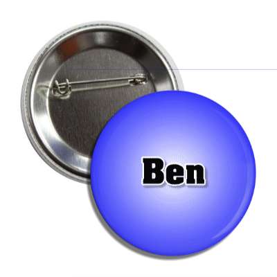 ben male name blue button