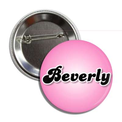 beverly female name pink button