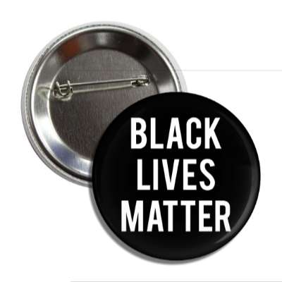 black lives matter blm button