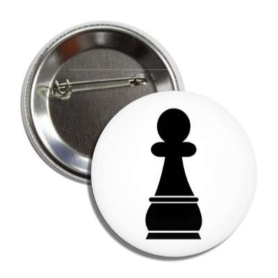 black pawn chess piece button