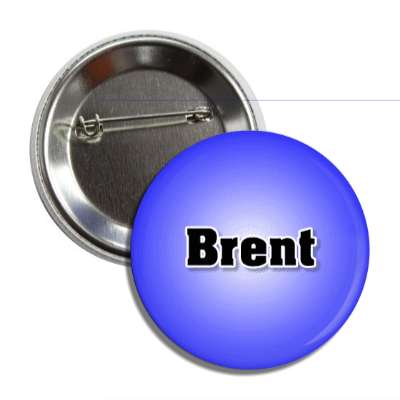 brent male name blue button