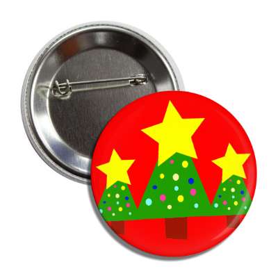christmas tree stars red button