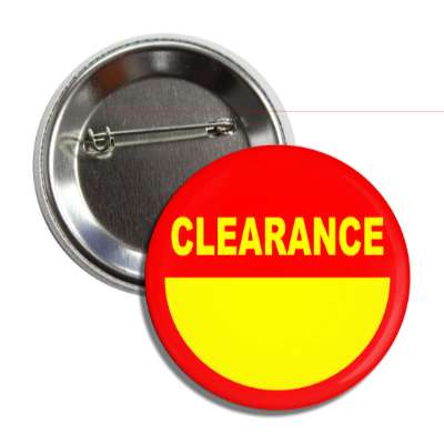 clearance  pricetag button