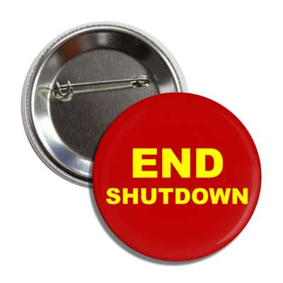 end shutdown deep red button