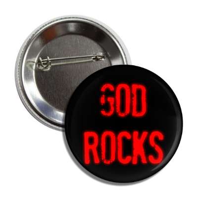 god rocks button