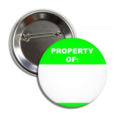 green property of button