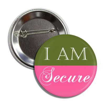 i am secure button