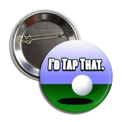 id tap that putt golfball button