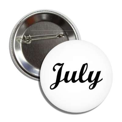 july seventh month calendar button