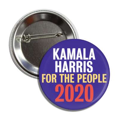 kamala harris for the people button