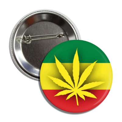 marijuana legalize green yellow red african flag button
