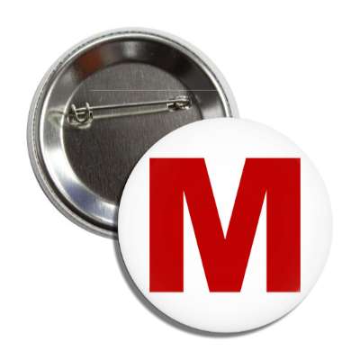 medium m clothing size button