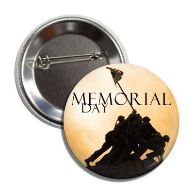 memorial day marine corps war memorial sepia button