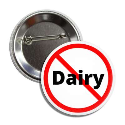 no dairy red slash button