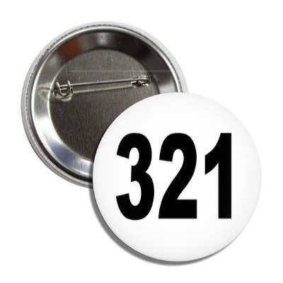 number 321 white black button