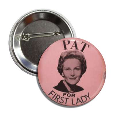 pat for first lady button