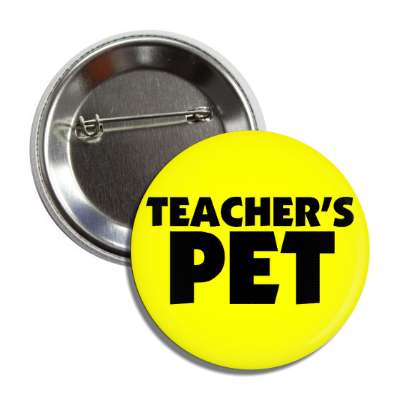 teachers pet button