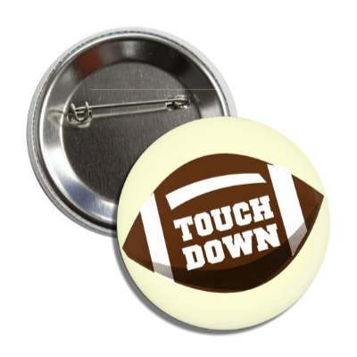 touchdown football button