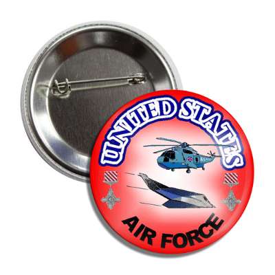 us air force helicopter stealth red gradient button