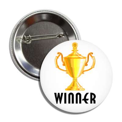 winner trophy white button