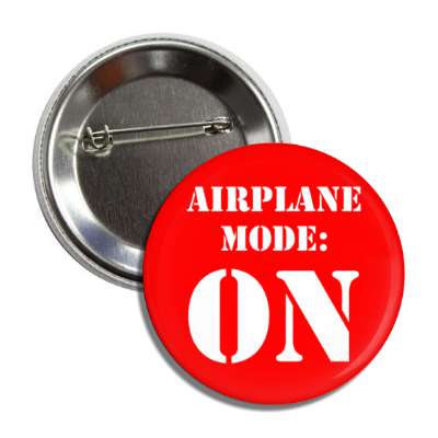 airplane mode on button