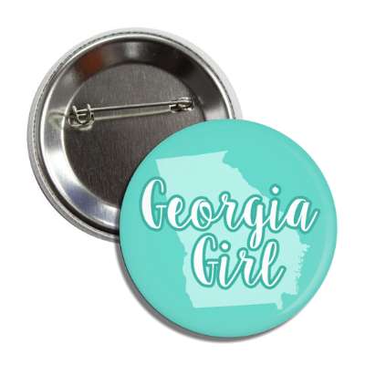 georgia girl us state shape button