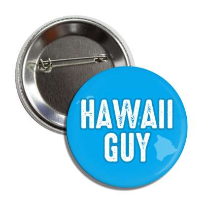 hawaii guy us state shape button