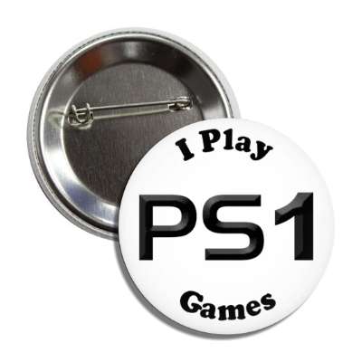 i play ps1 games playstation one button