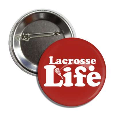 lacrosse life fan stick ball button