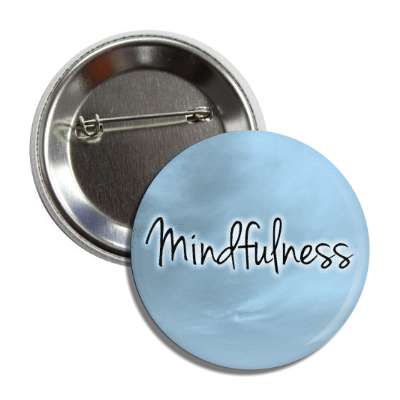 mindfulness calming balanced button
