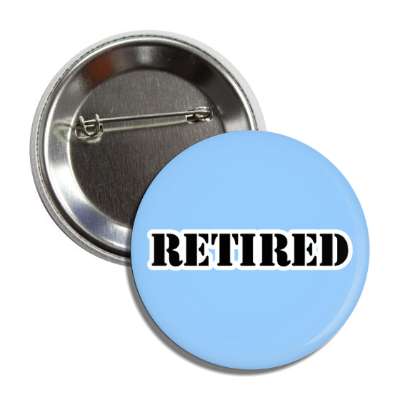 retired stencil blue button