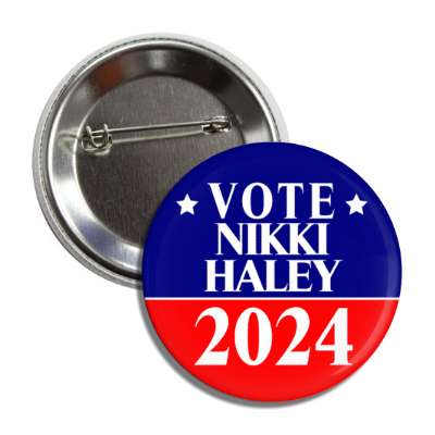 vote nikki haley 2024 bold president gop button