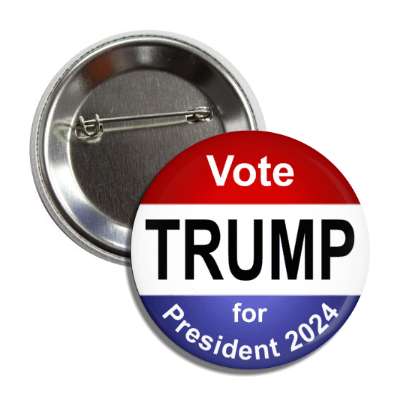 vote trump for president 2024 classic shaded button