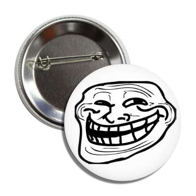 Troll Face Button Bundle by EnderToys - 1 Round Buttons 